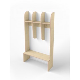 Роздягальня Simple small з відкритими полицями Роздягальня Simple small з відкритими полицями