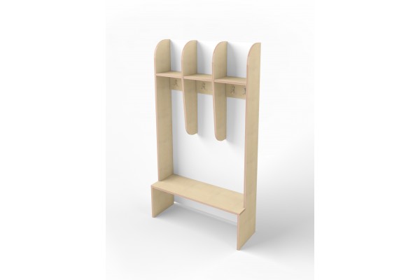 Роздягальня Simple small з відкритими полицями Роздягальня Simple small з відкритими полицями