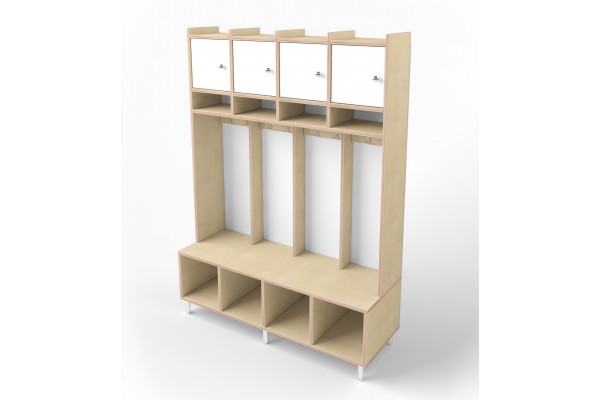 Роздягальня Big з дверцятами