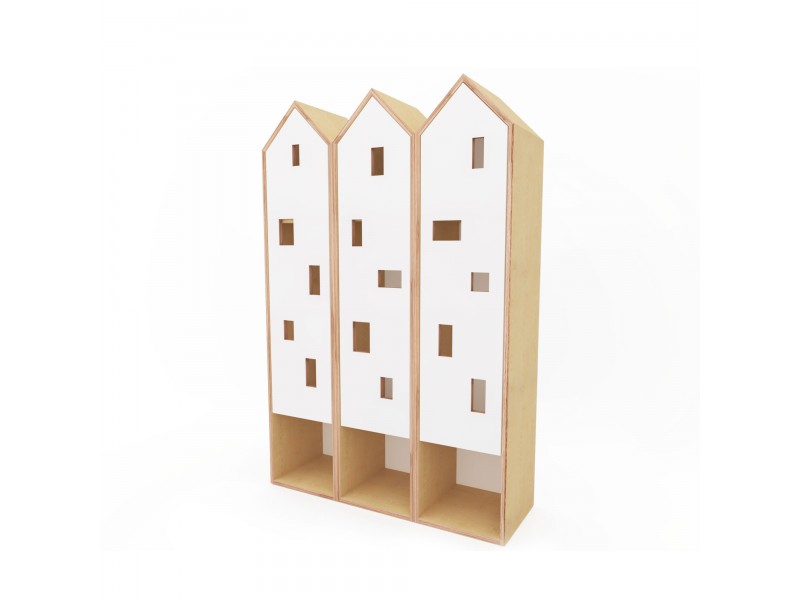 Kleiderschrank im Umkleideraum Haus