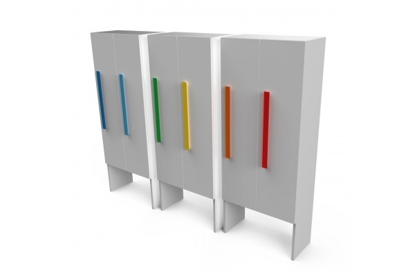 Garderobe mit Türen