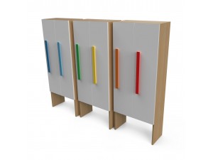 Garderobe mit Türen