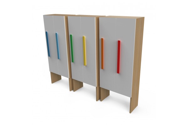 Garderobe mit Türen