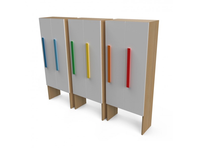 Garderobe mit Türen