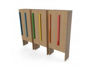 Garderobe mit Türen