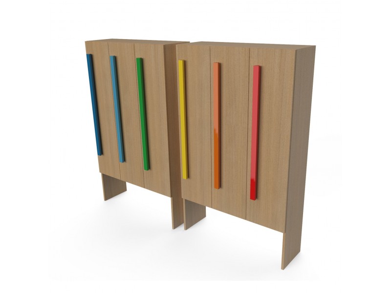 Garderobe mit Türen