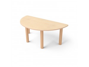 Halbkreisförmiger Tisch