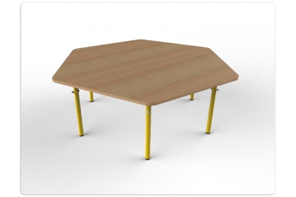 Стіл шестикутний регульований