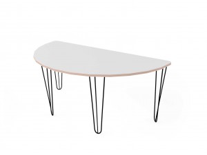 Semicircular table
