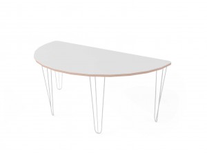 Semicircular table