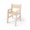  Chair children's Middle 2 with a covering of hpl-plastic