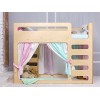 Dziecięce dwukondygnacyjne łóżko "cuBED" ze schowkiem