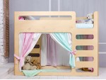 Dziecięce dwukondygnacyjne łóżko "cuBED" ze schowkiem