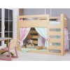 Dziecięce dwukondygnacyjne łóżko "cuBED" ze schowkiem