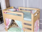 Dziecięce dwukondygnacyjne łóżko "cuBED" ze schowkiem