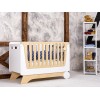 Łóżko dziecięce "Nova Kit" (białe/drewno naturalne) Łóżko dziecięce "Nova Kit" (białe/drewno naturalne)