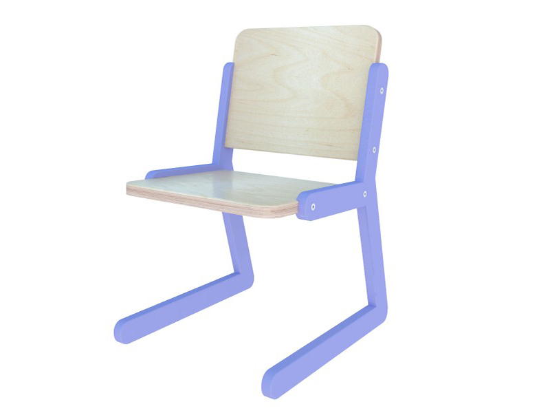 Стілець дитячий Lines 1 індіго
