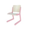 Children's chair "Lines 1" (pink)