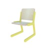 Children's chair "Lines 1" (yellow)