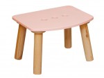 Табурет дитячий рожевий